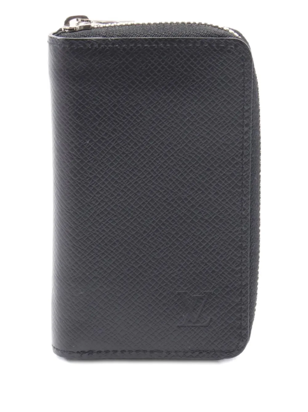 Louis Vuitton Pre-Owned 2018 Ardoise leather zipper wallet | Black | Image 1