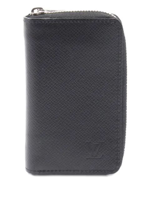 Louis Vuitton Pre-Owned 2018 Ardoise leather zipper wallet