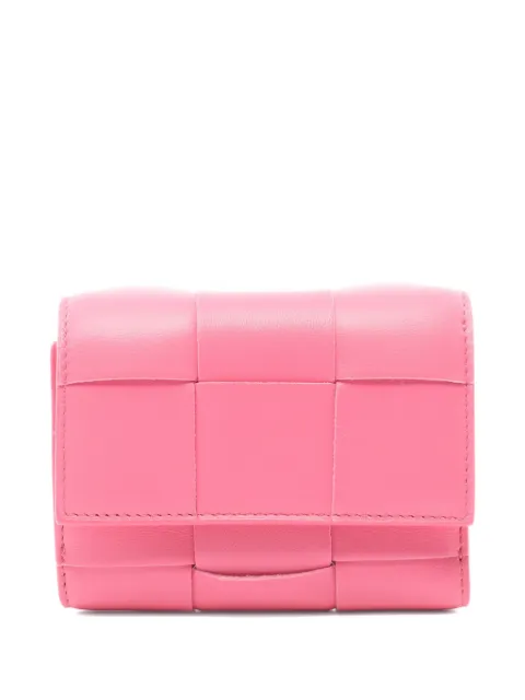 Bottega Veneta Pre-Owned محفظة 'كاسيت ماكسي إنترشياتو' صغيرة من عقد 2020