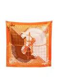 Hermès Pre-Owned 20s silk scarf - Orange