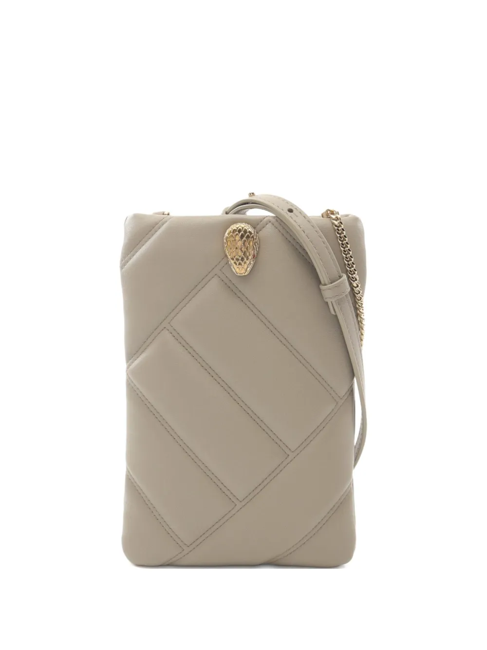 Bvlgari Pre-Owned 2010s Serpenti Cabochon leather phone case | Neutrals | Image 1