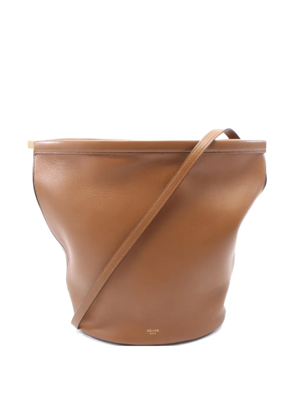 Pre-owned Celine 2010s Leather Bucket Bag