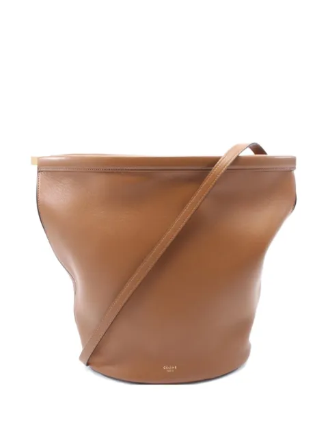 Céline Pre-Owned 2010s leather bucket bag