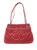 CHANEL Pre-Owned 2012-2013 diamond-quilted tote bag - Red