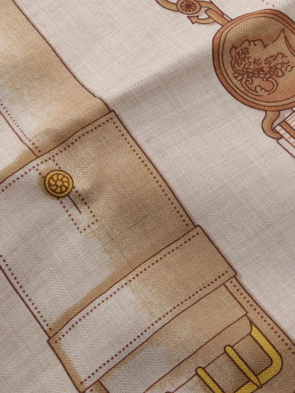 Hermès Pre-Owned 2020 Carréjean scarf | Image 2