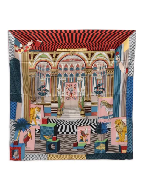 Hermès Pre-Owned 2020s Grand Theatre scarf