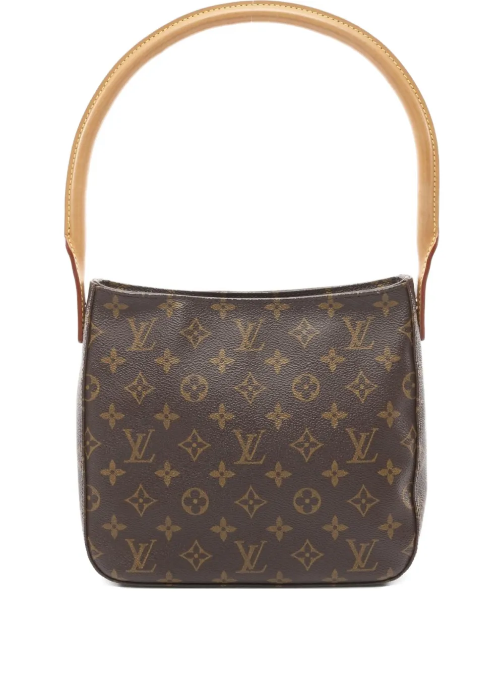 Louis Vuitton Pre-Owned 2001 ルーピング モノグラム ショルダーバッグ - ブラウン Louis Vuitton Pre-Owned 2001 ルーピング モノグラム ショルダーバッグ - ブラウン