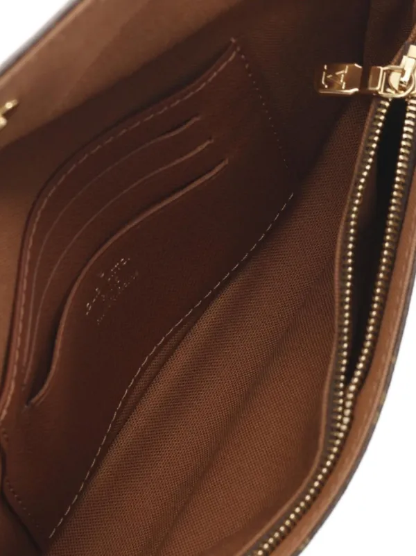 Louis Vuitton Pre-Owned 2021 Ivy Wallet On Chain | Brown