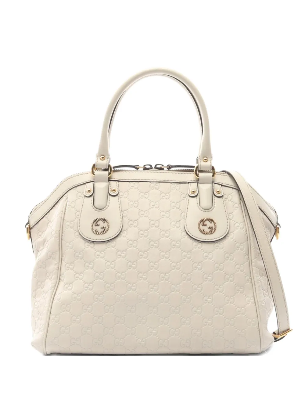 Gucci Pre-Owned 2000s スカーレット ハンドバッグ - ニュートラル Gucci Pre-Owned 2000s スカーレット ハンドバッグ - ニュートラル