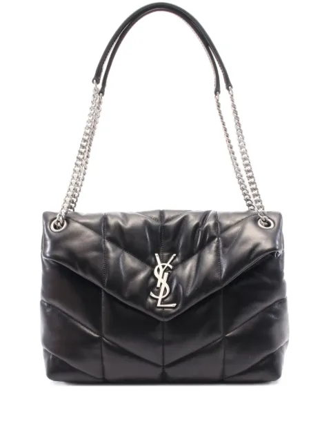 Saint Laurent Pre-Owned 2020s Loulou quilted shoulder bag