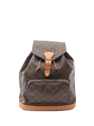 Louis Vuitton Monogram Montsouris GM Backpack 1999 LOUIS VUITTON 1999 Montsouris Monogram Backpack – Fashion  main image 2