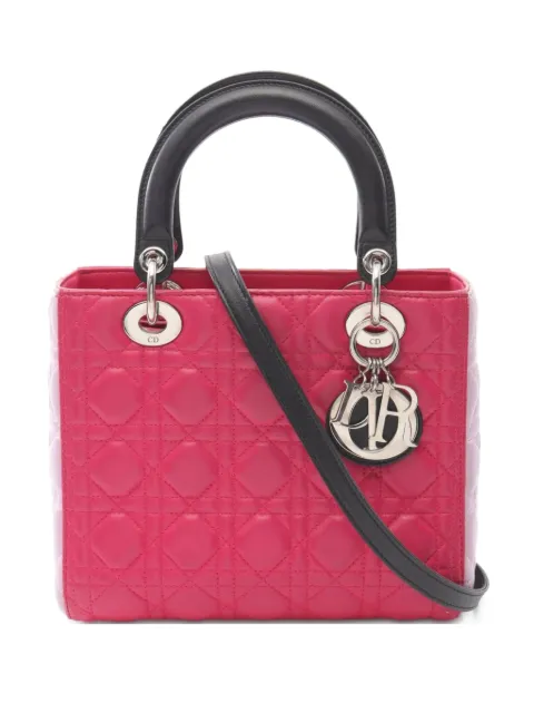 Christian Dior Pre-Owned 2000s Cannage Lady Dior two-way handbag