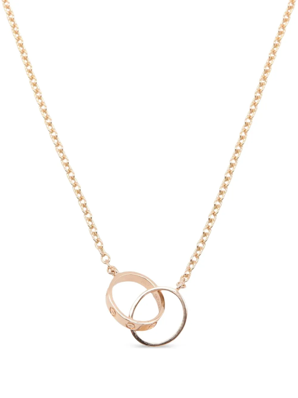 Cartier 2010s Baby Love ネックレス 18Kローズゴールド - ゴールドトーン Cartier 2010s Baby Love ネックレス 18Kローズゴールド - ゴールドトーン