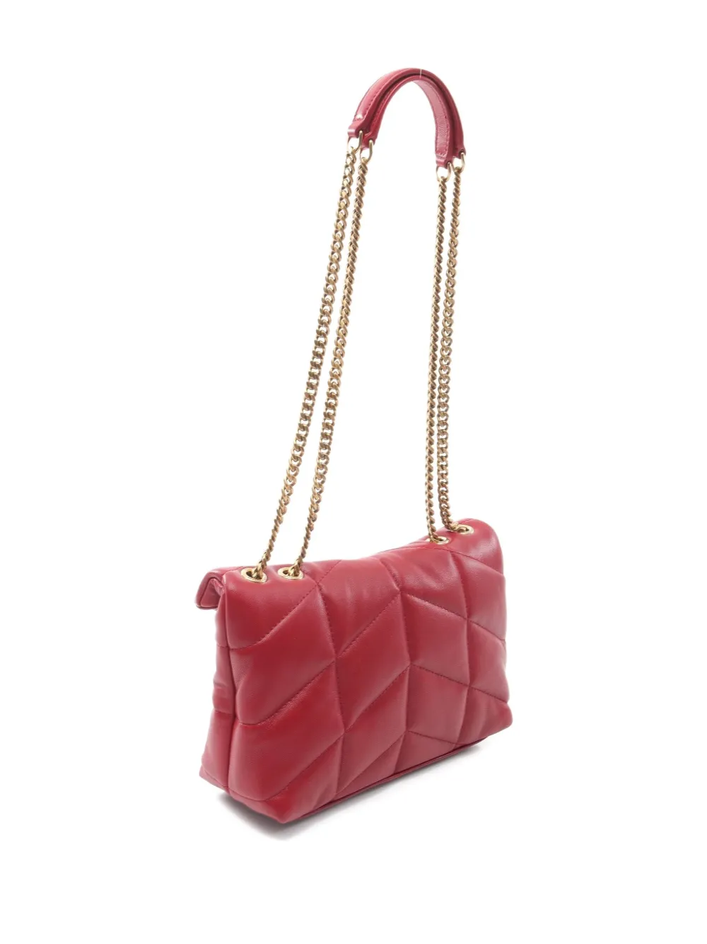 Saint Laurent Pre-Owned 2020s Puffer Toy shoulder bag leather Red | Image 2