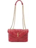 Saint Laurent Pre-Owned 2020s Puffer Toy shoulder bag leather Red