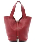Hermès Pre-Owned 2014 Picotin PM leather handbag - Red