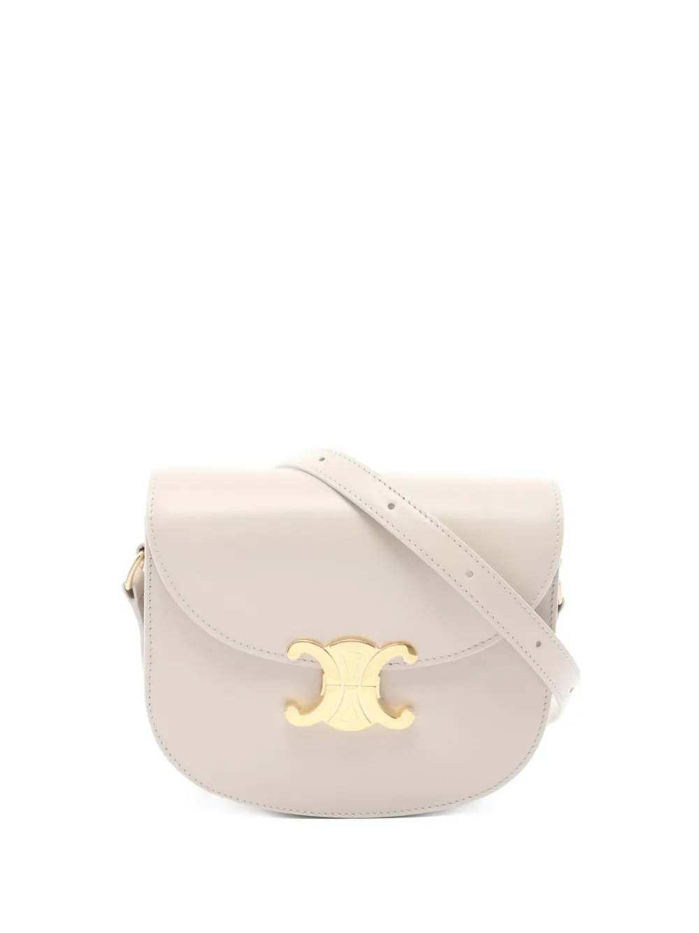 Céline Pre-Owned 2020s Triomphe shoulder bag | Neutrals | Image 1