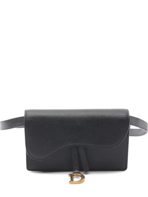 Christian Dior Pre-Owned поясная сумка Saddle 2010-го года