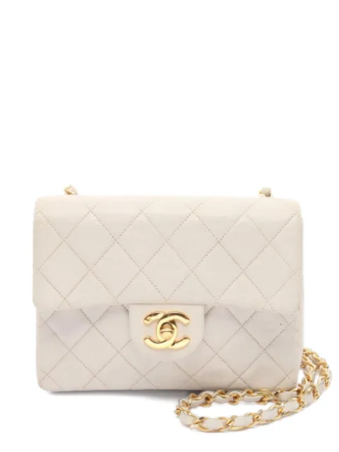 CHANEL Pre-Owned 1989-1991 mini Matelasse shoulder bag