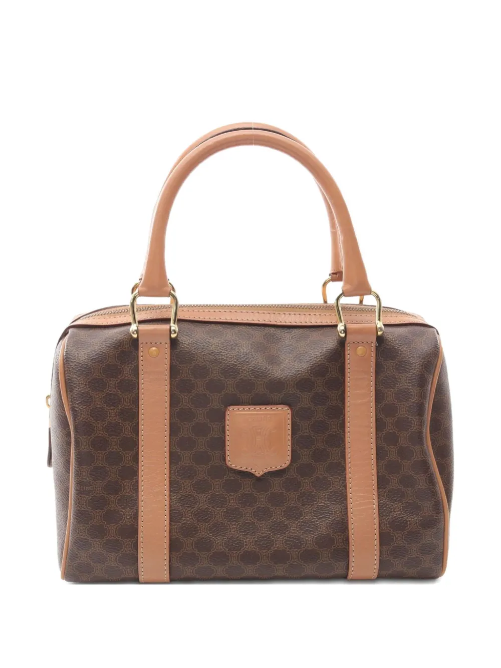 Céline Pre-Owned 2000s mini Boston tote bag | Brown | Image 1