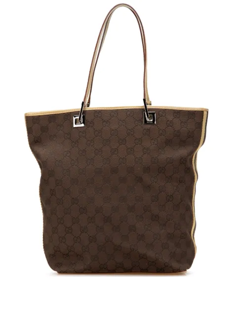 Gucci Pre-Owned 2000-2015 GG Canvas Web Bucket tote bag