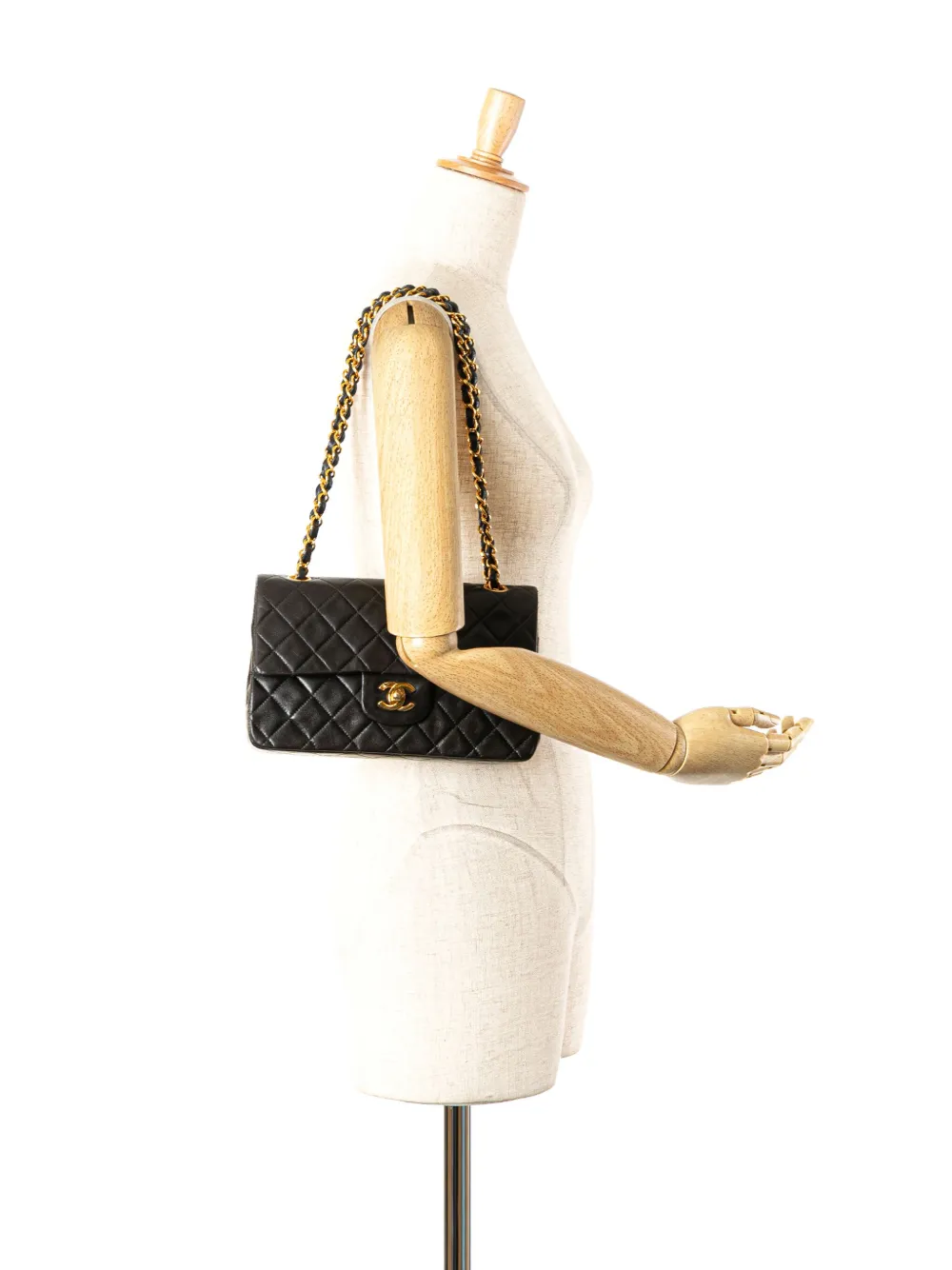 CHANEL Pre-Owned 1994-1996 Small Classic Lambskin Double Flap shoulder bag | Pre-Owned | Image 2