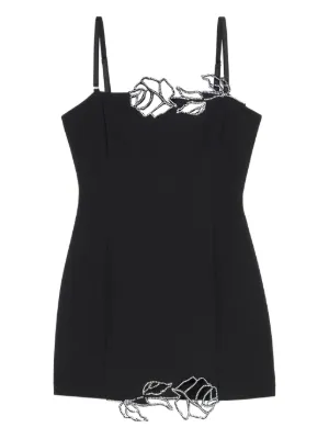 ワンピース Blumarine DRESS (2A684B N0990) Rib Midi Dress (4A023A-N0990-NERO)