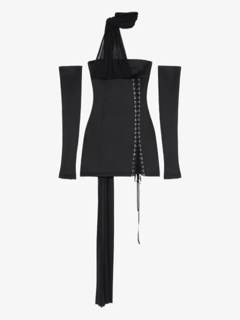 Blumarine off-shoulder mini dress