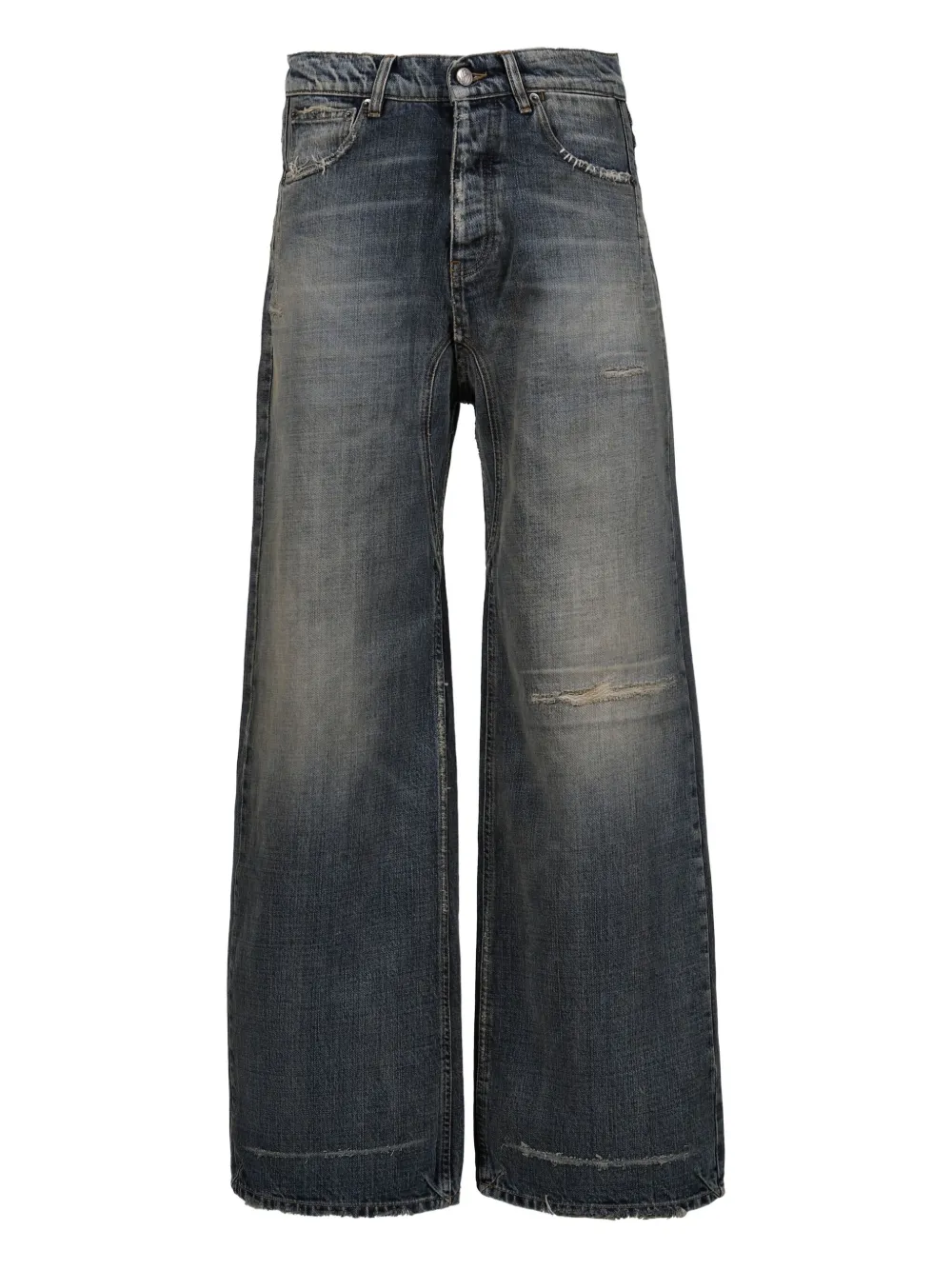 NO/FAITH STUDIOS logo-patch jeans | Blue | Image 1