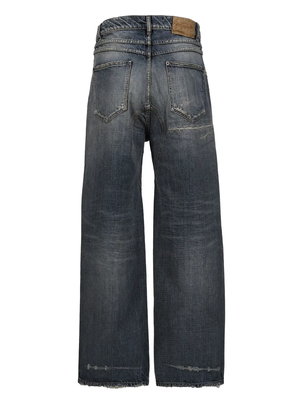NO/FAITH STUDIOS logo-patch jeans | Regular & Straight-Leg Jeans | Image 2