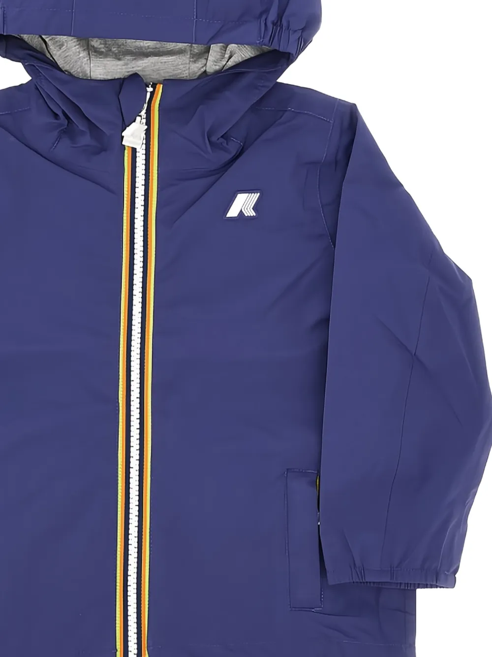 K-Way Jack waterdicht jack capuchon Blauw