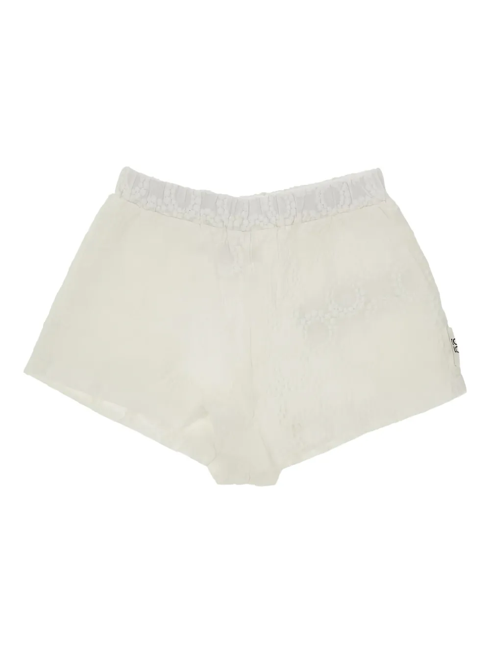 Doudou et Compagnie lace-embellished shorts | White | Image 1