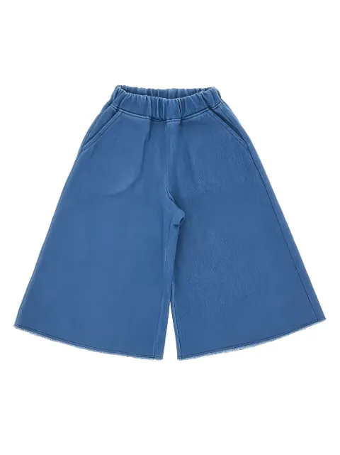 MaDilly cotton wide-leg trousers