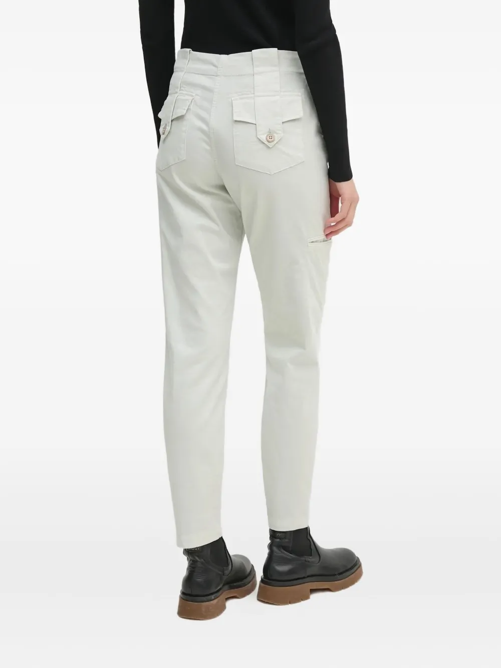 Aeronautica Militare Cargo skibroek met opgestikte zak Beige