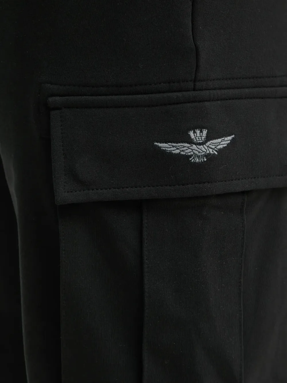 Aeronautica Militare Cargo shorts Zwart