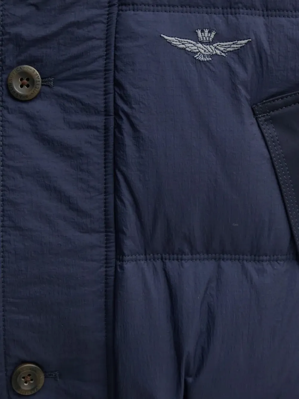 Aeronautica Militare Gewatteerde parka Blauw