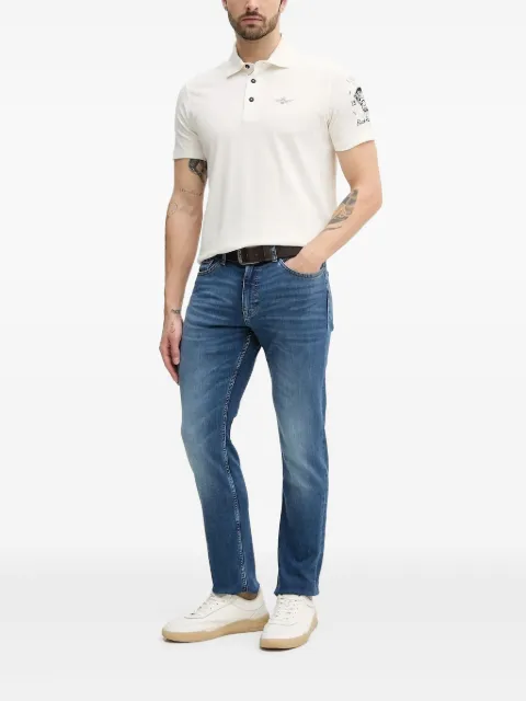 Aeronautica Militare short-sleeve polo shirt