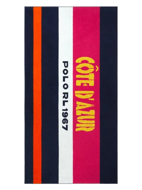 Ralph Lauren Home Bargo striped Polo RL 1967 beach towel (170 cm)