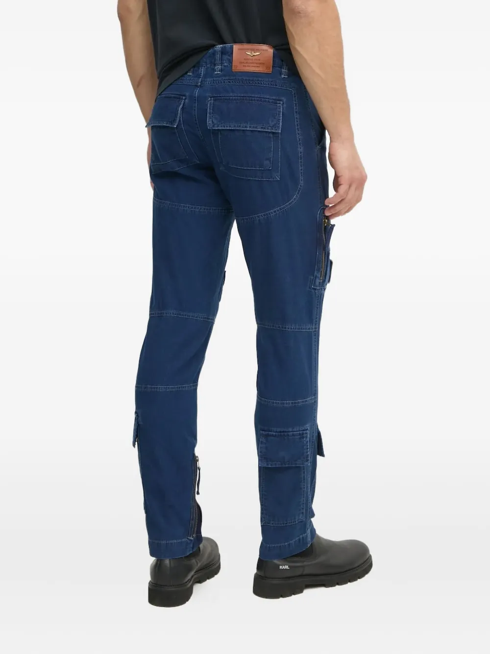 Aeronautica Militare cargo-pocket panelled jeans | Regular & Straight-Leg Jeans | Image 2
