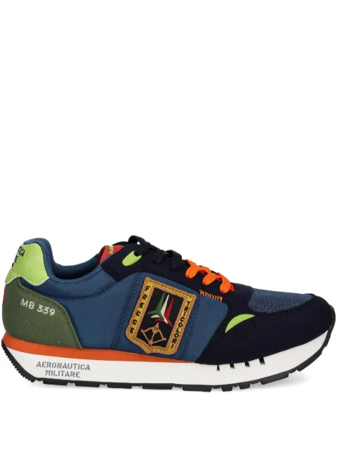 Aeronautica Militare patch-embroidered running sneakers