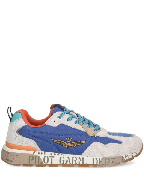 Aeronautica Militare panelled running sneakers