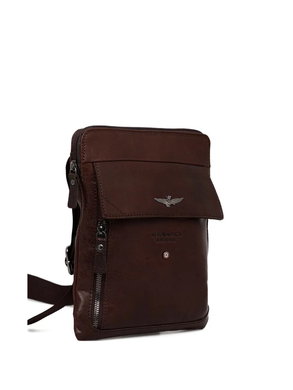 Aeronautica Militare Borsa messenger - Marrone