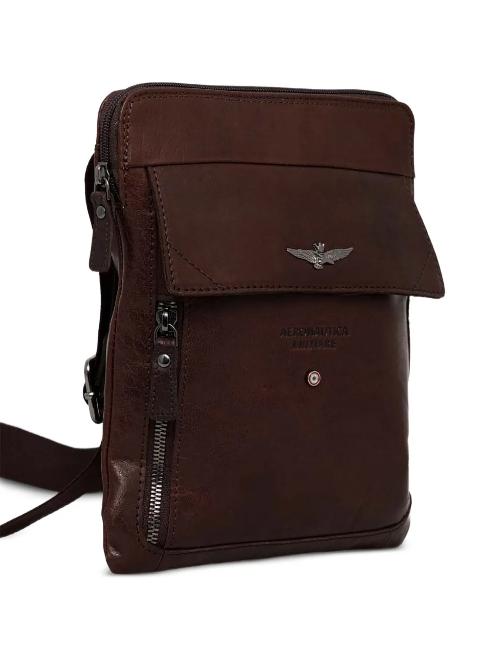 Aeronautica Militare Borsa messenger - Marrone