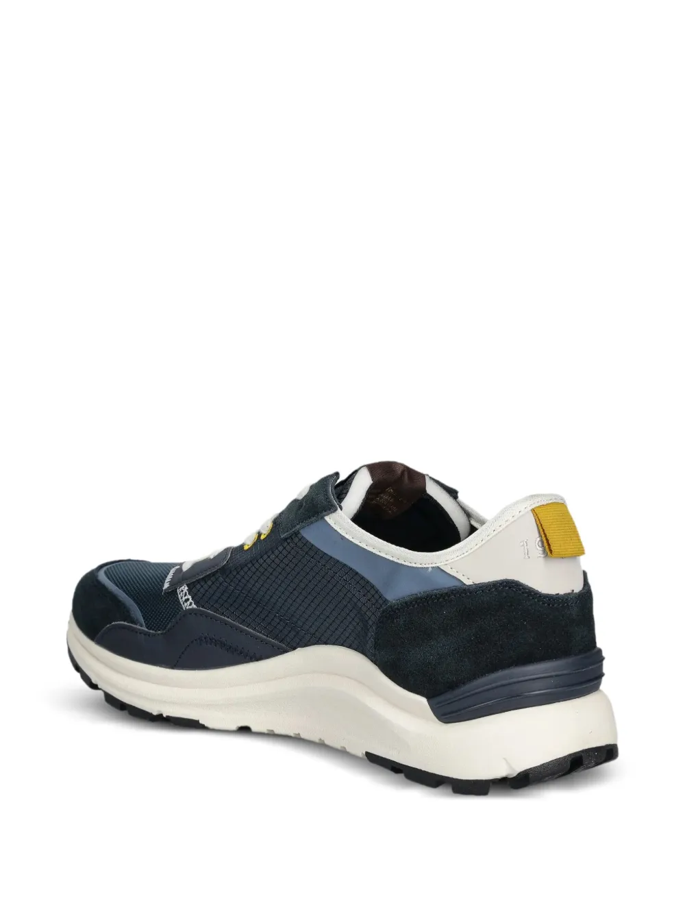 Aeronautica Militare logo-embroidered sneakers Blue