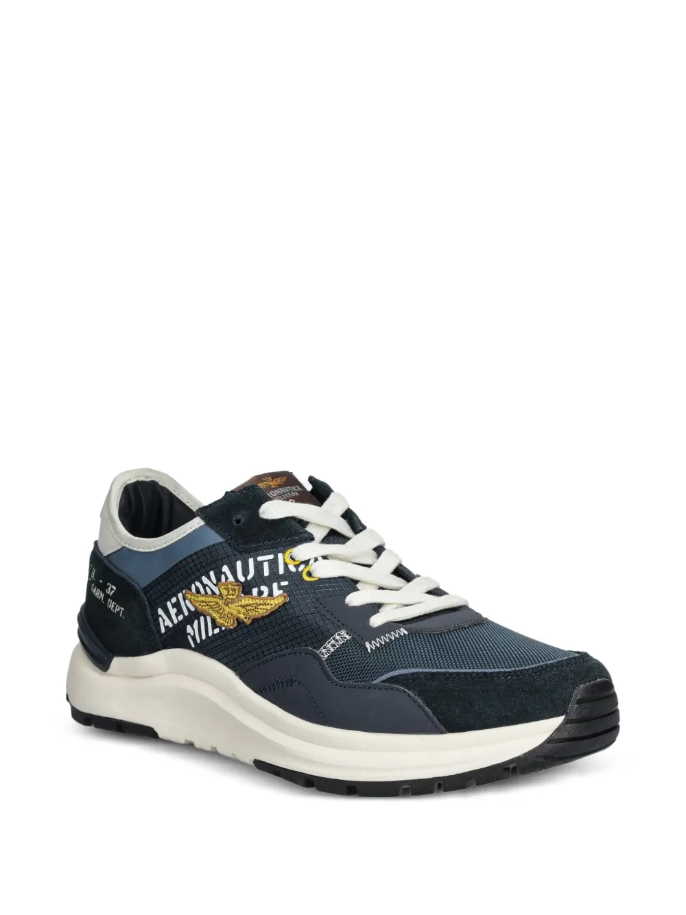 Aeronautica Militare logo-embroidered sneakers | Low-Tops | Image 2