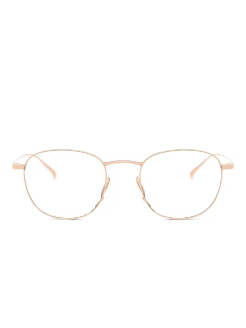 Giorgio Armani lunettes de vue à monture ronde