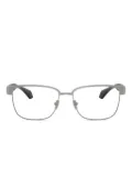 Versace Eyewear square-frame glasses - Silver
