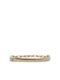 TOTEME 18K yellow gold diamond chain ring