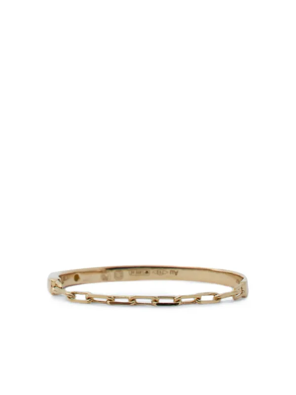 【TOTEME】ダイヤモンド チェーンリング 18Kゴールド TOTEME 18K Yellow Gold Diamond Chain Ring | Gold | FARFETCH HK