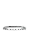 TOTEME 18K white gold diamond chain ring - Silver